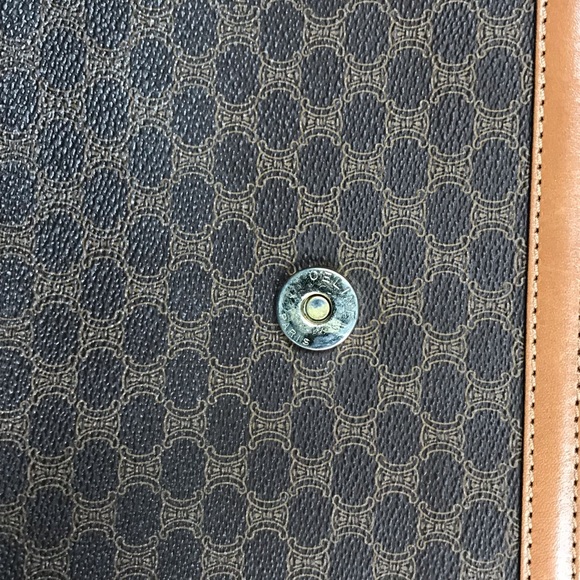 CELINE MACADAM FOLD OVER CLUTCH VGC - Picture 5 of 9